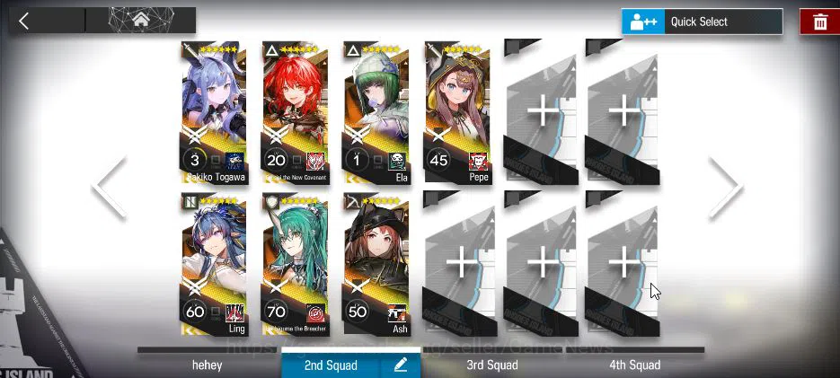Arknights Accounts Mid-Tier Lv 60|148 OP+7 Skin| 7 Limited | Sakiko Togawa, Ela, Ash, Pepe, Ling, ETNC, HTB |Check SS(AK1349) 6