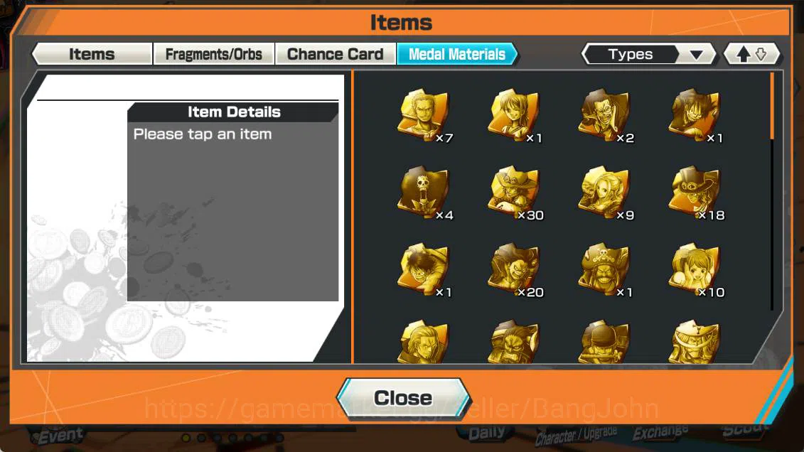One Piece Bounty Rush Accounts Others GLOBAL | EX 5| king Gol D roger, Four emperor D teach, St Jay Saturn, BP kuzan, Flame 10
