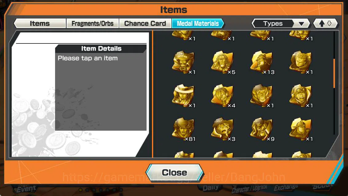 One Piece Bounty Rush Accounts Others GLOBAL | EX 5| king Gol D roger, Four emperor D teach, St Jay Saturn, BP kuzan, Flame 11