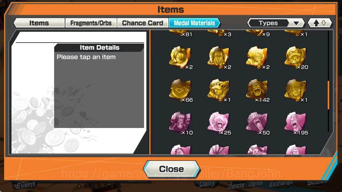 One Piece Bounty Rush Accounts Others GLOBAL | EX 5| king Gol D roger, Four emperor D teach, St Jay Saturn, BP kuzan, Flame 12