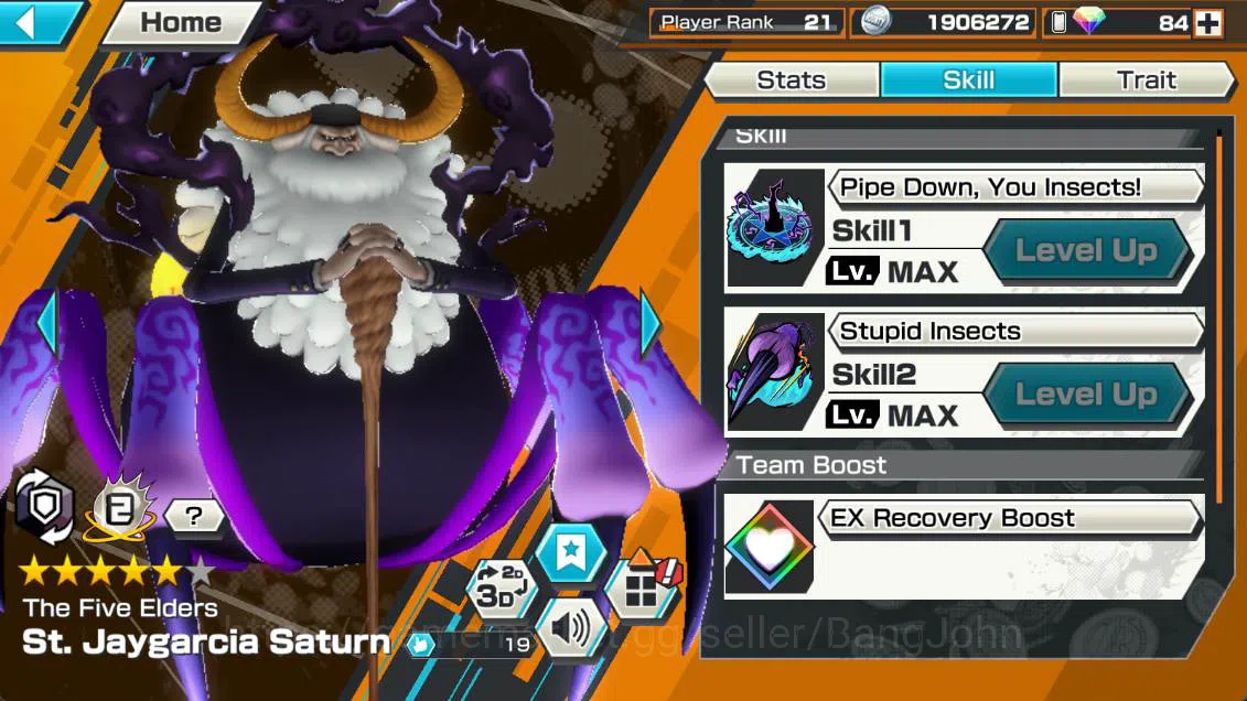 One Piece Bounty Rush Accounts Others GLOBAL | EX 5| king Gol D roger, Four emperor D teach, St Jay Saturn, BP kuzan, Flame 16