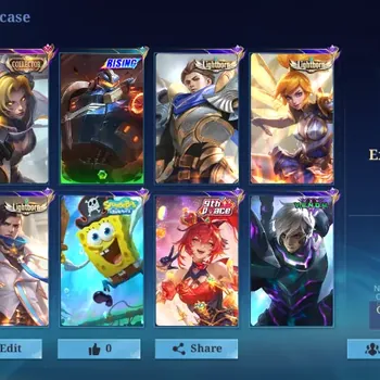 Mobile Legends: Bang Bang Accounts Collector Hero 103|Skin 171|Ex Glory63|RecalAnvil Crawlers|CC