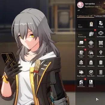 Honkai Star Rail Accounts Others Asia|TL 39|7 Limited + 2 (*5 Light Clone)|Himeko