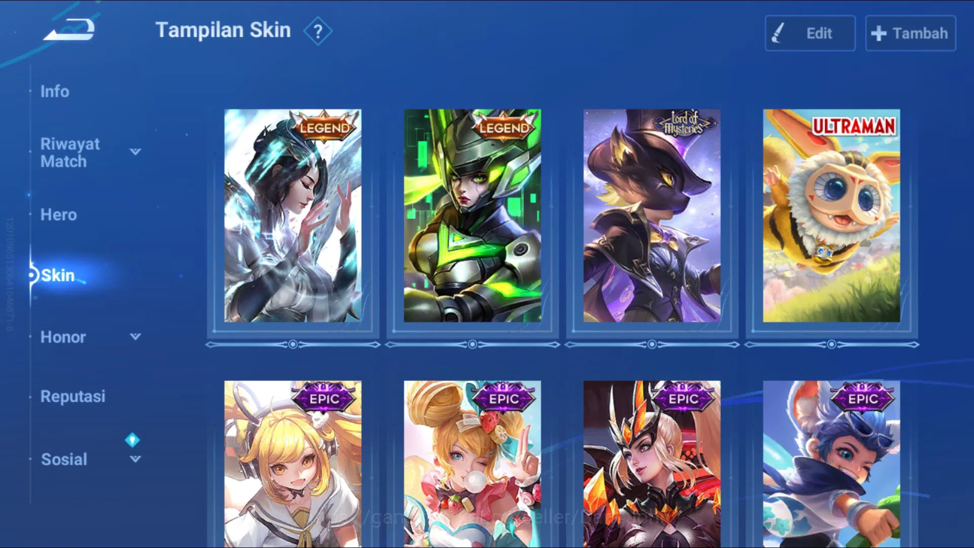 Honor of Kings Accounts [GLOBAL] 35 Heroes & 28 Skins | Legend: Consurt an image 3