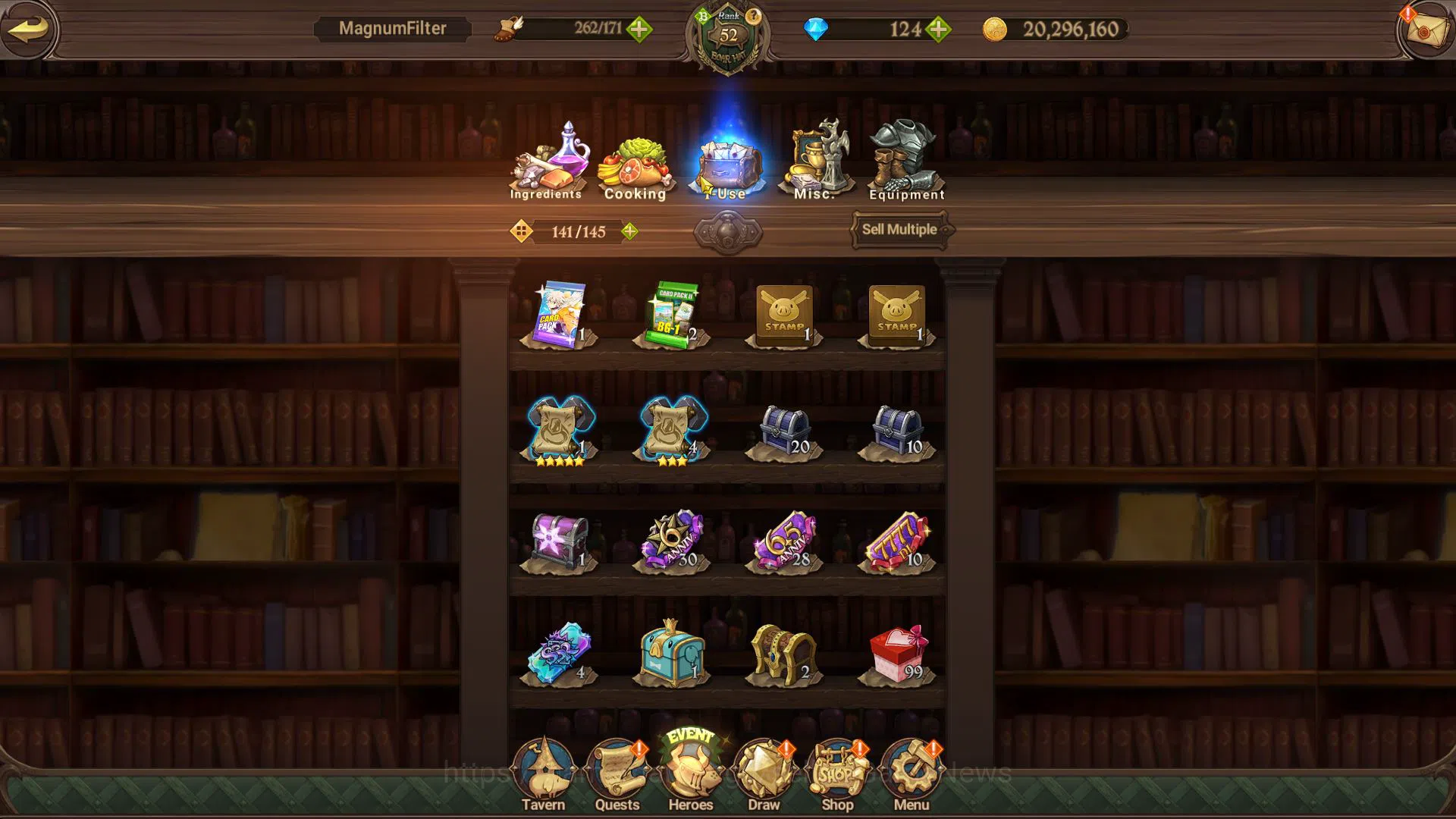 The Seven Deadly Sins: Grand Cross Accounts Midgame Asia|2,1M CC|124 DM|1 LR+8 3
