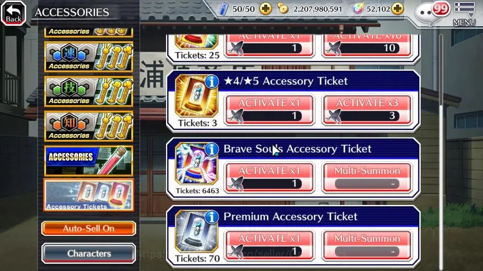 Bleach: Brave Souls Accounts High-End [GLOBAL]52K Orb|Ichigo DreamTeam,New Ichigo,TYBW26 Yukio,Riruka,10th Anniv 19