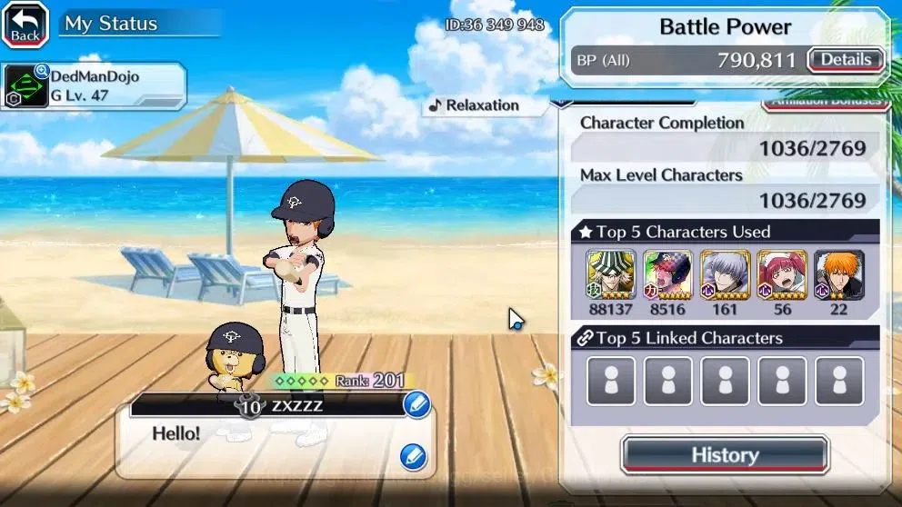 Bleach: Brave Souls Accounts High-End [GLOBAL]52K Orb|Ichigo DreamTeam,New Ichigo,TYBW26 Yukio,Riruka,10th Anniv 3