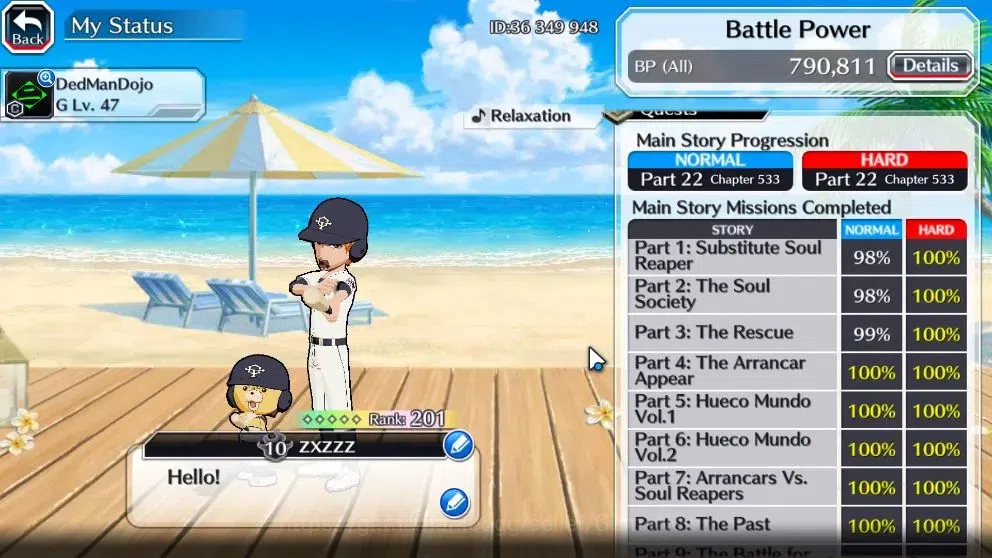 Bleach: Brave Souls Accounts High-End [GLOBAL]52K Orb|Ichigo DreamTeam,New Ichigo,TYBW26 Yukio,Riruka,10th Anniv 4