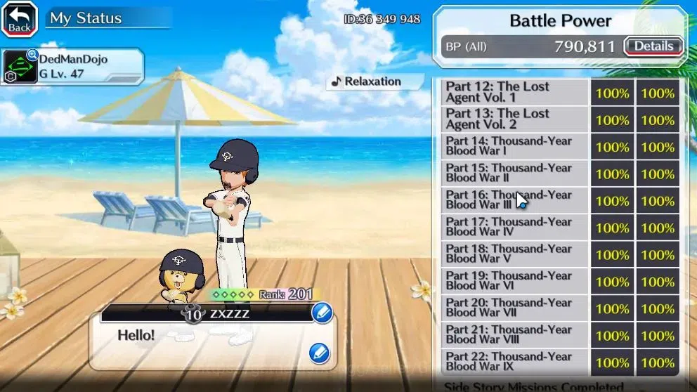 Bleach: Brave Souls Accounts High-End [GLOBAL]52K Orb|Ichigo DreamTeam,New Ichigo,TYBW26 Yukio,Riruka,10th Anniv 5