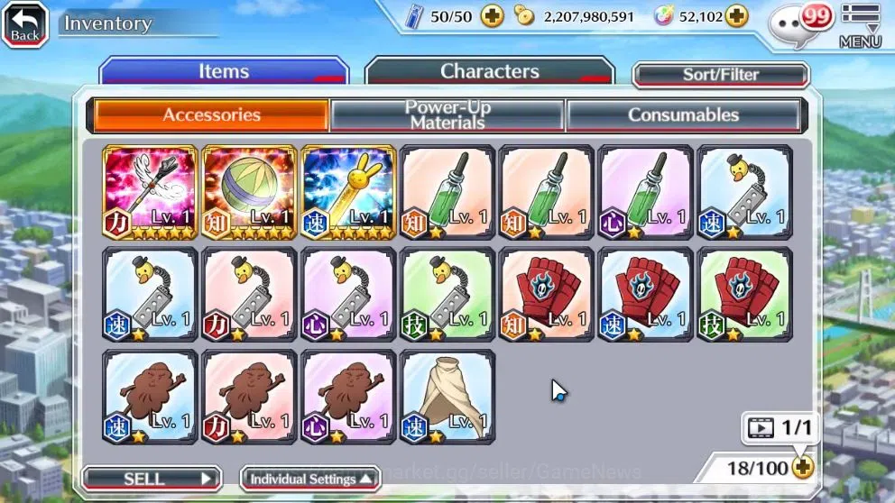 Bleach: Brave Souls Accounts High-End [GLOBAL]52K Orb|Ichigo DreamTeam,New Ichigo,TYBW26 Yukio,Riruka,10th Anniv 7