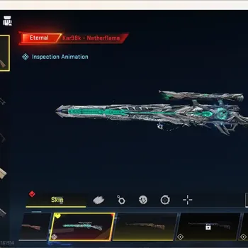 Blood Strike Accounts Collab Skin ASIA |Eternal Kar98k-Netherflare|2 Ultra Melee: One-Handed Axe - Crystal Breaker,The