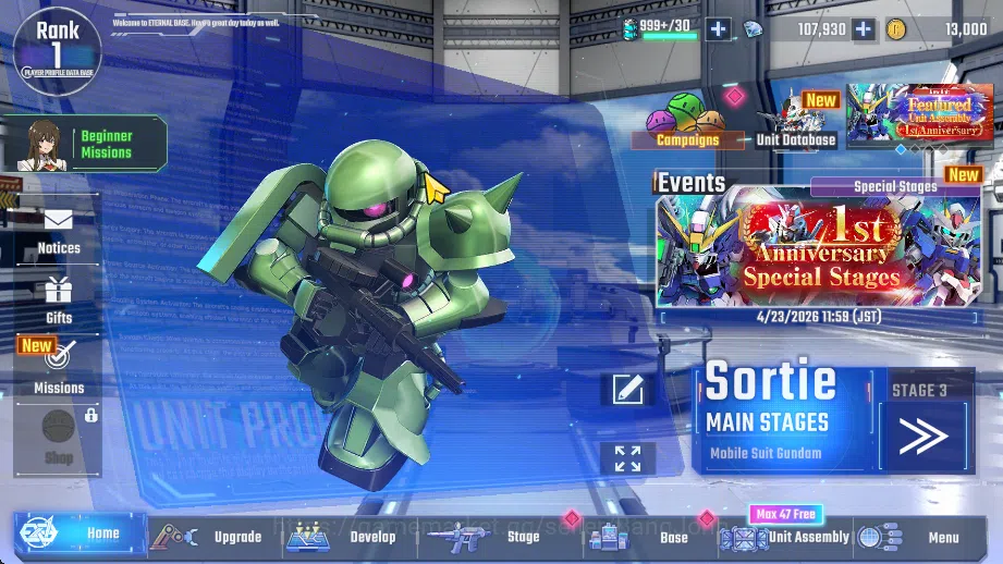 Global Rank 1 | FreshStory | 100+K Diamond, Selector Banner On, 6Gundam SSR+ 2Supp SSR | Gacha Acc, LogBandai Check SS RA351B SD Gundam G Generation ETERNAL Accounts Global Rank 1 | FreshStory | 100+K Diamond, Selector Banner On, 6Gundam SSR+ 2Supp