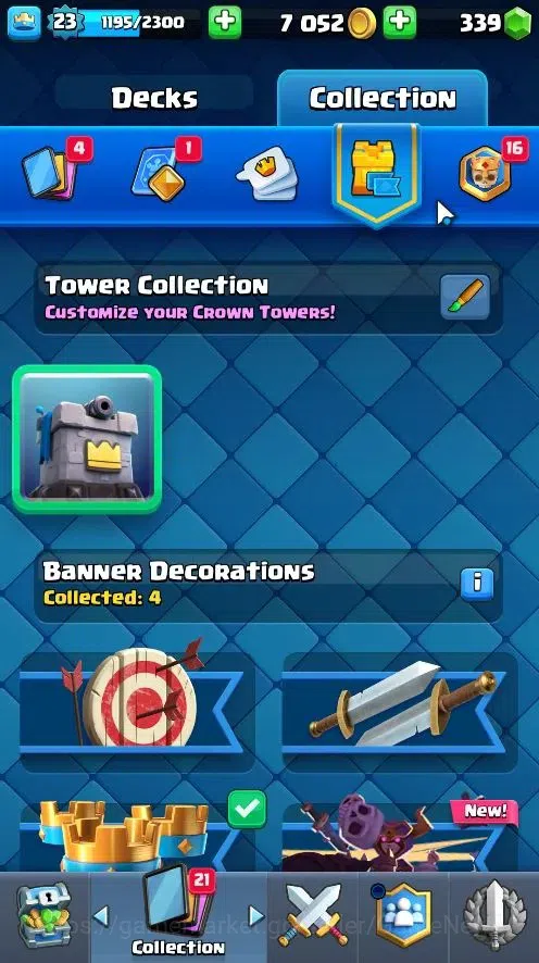 Clash Royale Accounts LV 23|Trophy 4169|KTL 23|Card 74/121|2 Hero 1 Evo  image 11