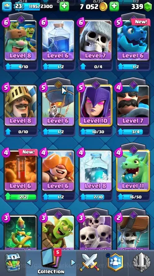 Clash Royale Accounts LV 23|Trophy 4169|KTL 23|Card 74/121|2 Hero 1 Evo  image 15