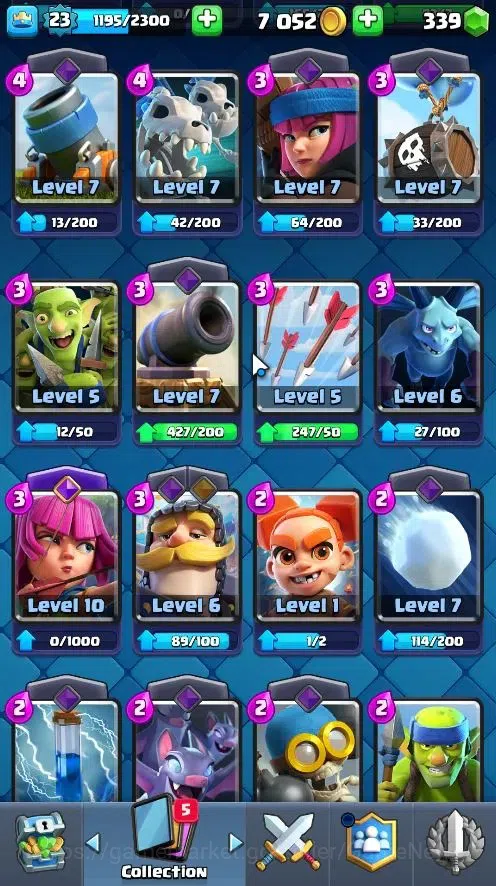Clash Royale Accounts LV 23|Trophy 4169|KTL 23|Card 74/121|2 Hero 1 Evo  image 19