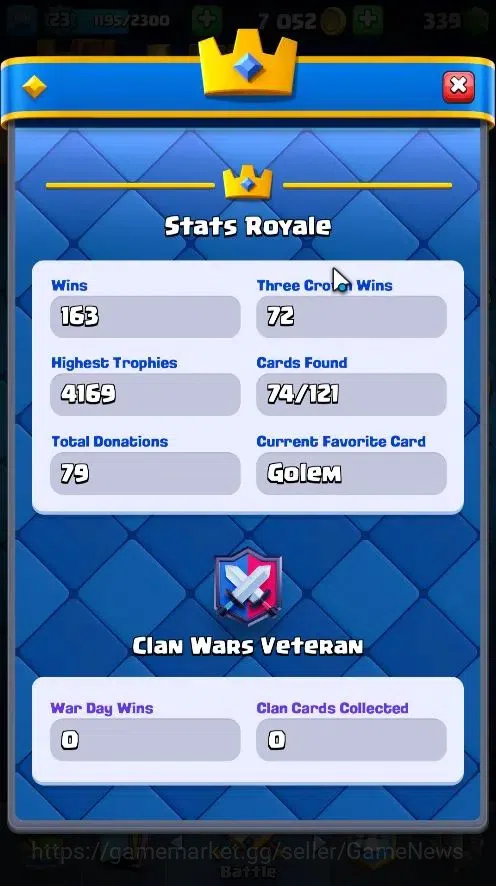 Clash Royale Accounts LV 23|Trophy 4169|KTL 23|Card 74/121|2 Hero 1 Evo  image 6