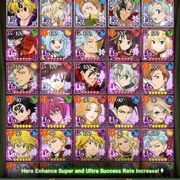 The Seven Deadly Sins: Grand Cross Accounts Endgame Global|3,4M