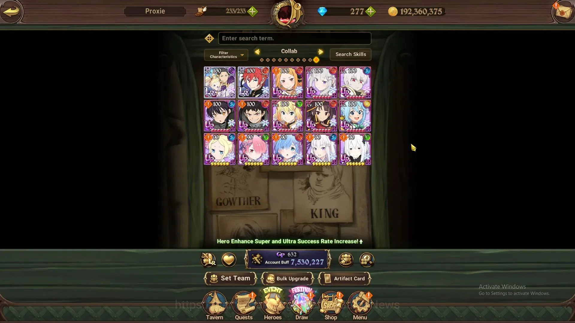The Seven Deadly Sins: Grand Cross Accounts ASIA|7,5M CC|69 LS+277 DM|9 LR+13 UR+Many Collab|S image 7