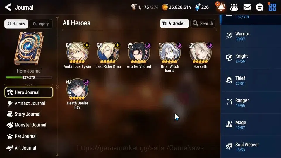 Epic Seven Accounts GLOBAL Unverif|New Era|6 ML[Har setti,A Tywin,DD R image 6