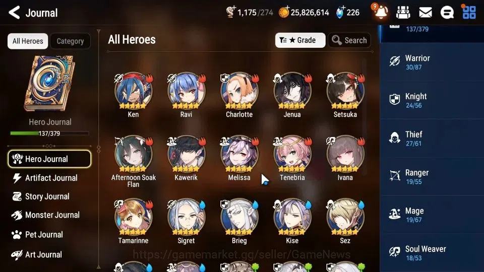 Epic Seven Accounts GLOBAL Unverif|New Era|6 ML[Har setti,A Tywin,DD R image 7