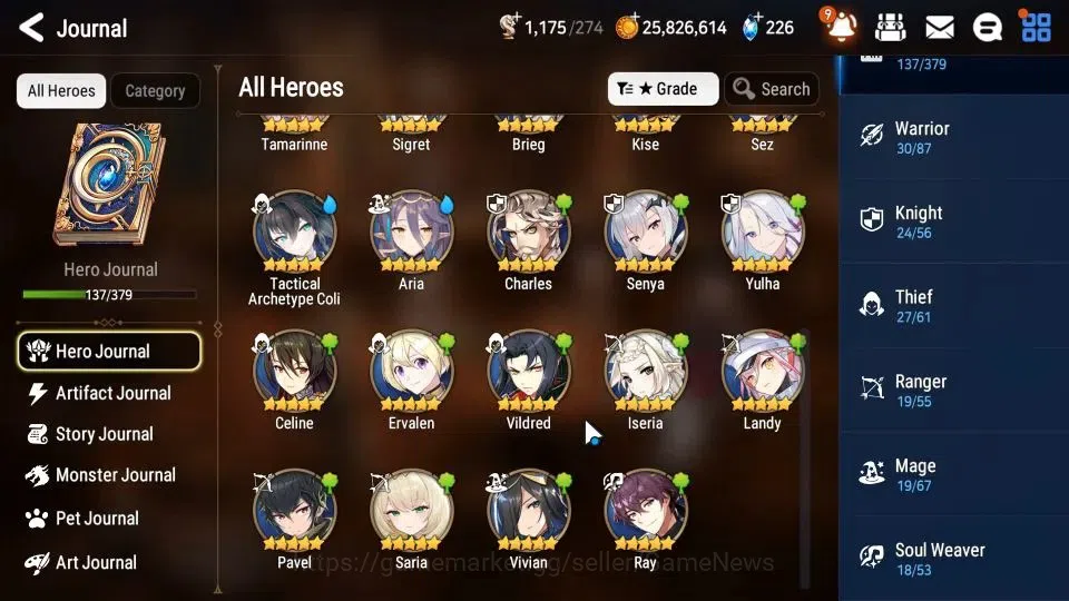 Epic Seven Accounts GLOBAL Unverif|New Era|6 ML[Har setti,A Tywin,DD R image 8