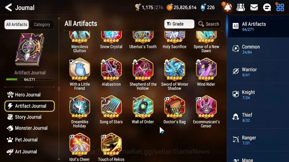 Epic Seven Accounts GLOBAL Unverif|New Era|6 ML[Har setti,A Tywin,DD R image 9