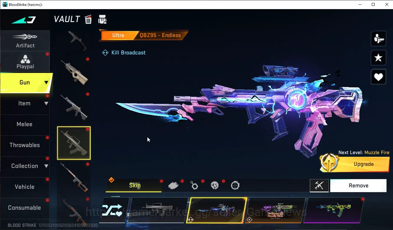 Blood Strike Accounts ASIA|Collab 7DS[AK47,Kar98k,QBZ95],Bleach Byakuya, image 10