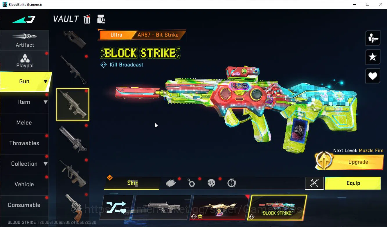 Blood Strike Accounts ASIA|Collab 7DS[AK47,Kar98k,QBZ95],Bleach Byakuya, image 12