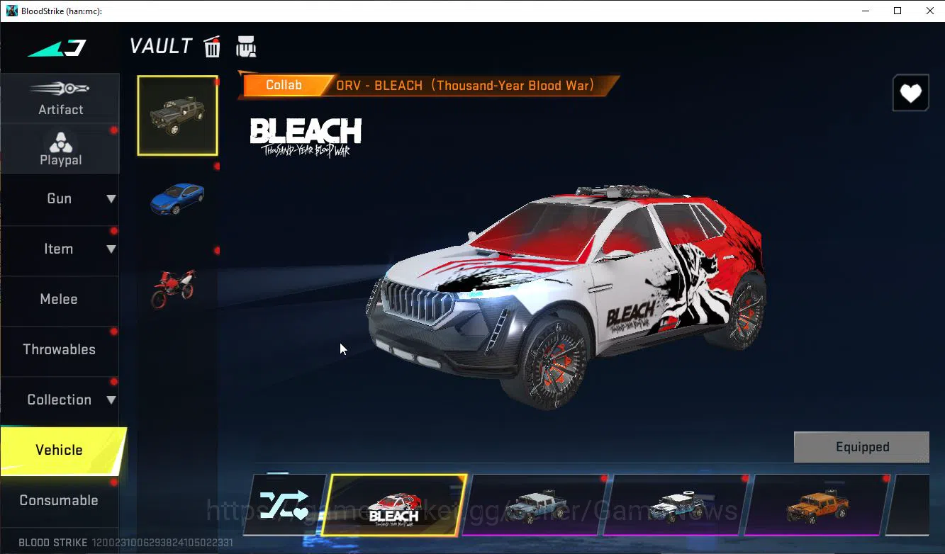 Blood Strike Accounts ASIA|Collab 7DS[AK47,Kar98k,QBZ95],Bleach Byakuya, image 5