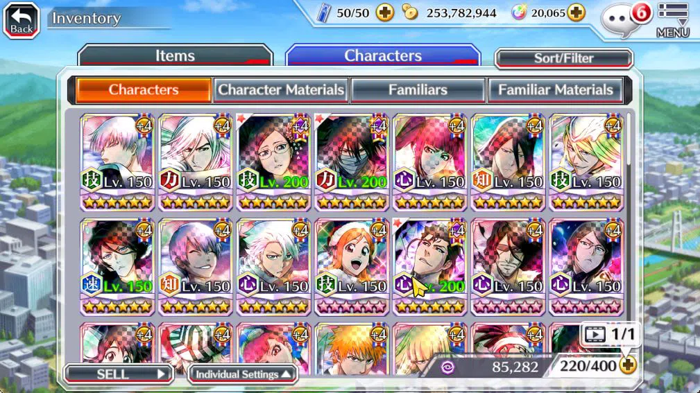 Bleach: Brave Souls Accounts Starter [GLOBAL]20k Orbs+Fresh All Story|Fierce Ichigo,Gin,Brave Jushiro,Nanao Jap 10
