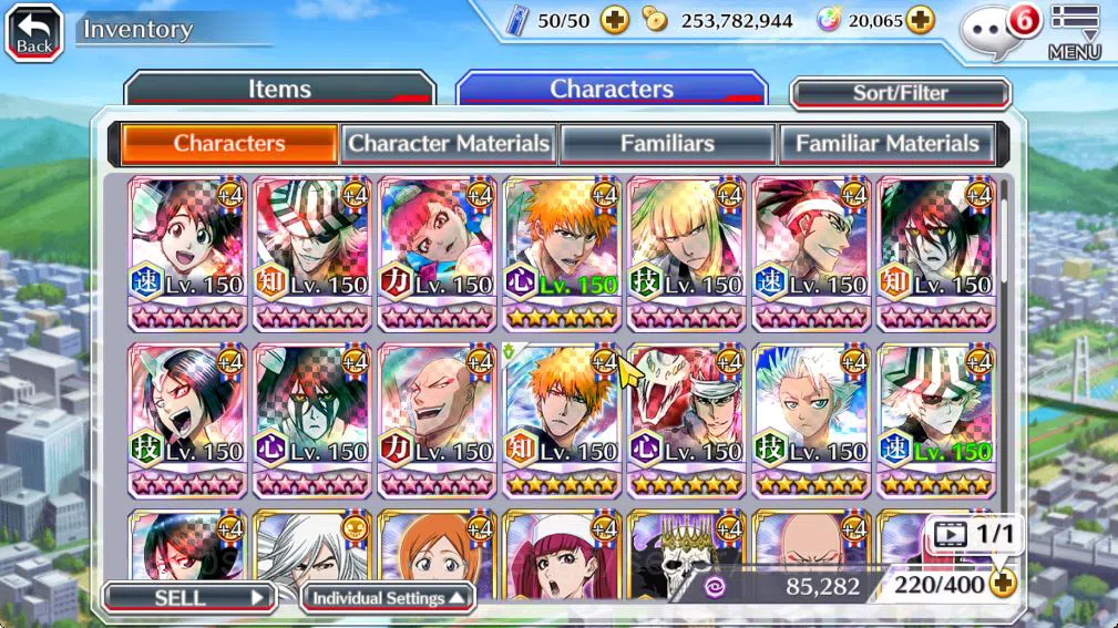 Bleach: Brave Souls Accounts Starter [GLOBAL]20k Orbs+Fresh All Story|Fierce Ichigo,Gin,Brave Jushiro,Nanao Jap 11