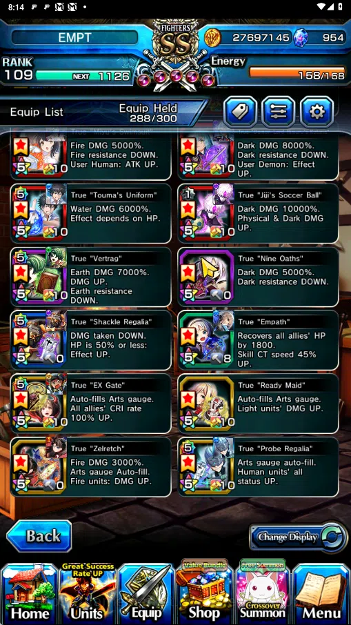 Grand Summoners Accounts GLOBAL | Ascend 24 | Roy TW, Houka TW, Rimuru TW, image 14