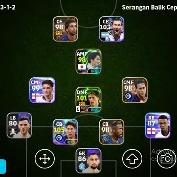 eFootball Accounts Others Android|PW 2966|EPIC Edmilson OnoShinji Massaro,Showtime Lionelmessi Jackson,etc|CheckSS EFB3573B