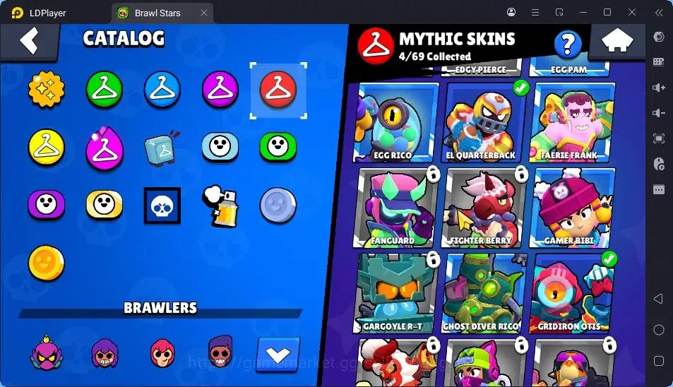Brawl Stars Accounts Trophy 2300|33Brawler|2Max Hypercharge(Shelly,Emz|1Hypercharge(Piper),4Mythic,6Epic Skin|5217 10