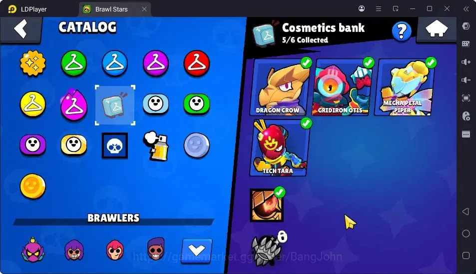 Brawl Stars Accounts Trophy 2300|33Brawler|2Max Hypercharge(Shelly,Emz|1Hypercharge(Piper),4Mythic,6Epic Skin|5217 13
