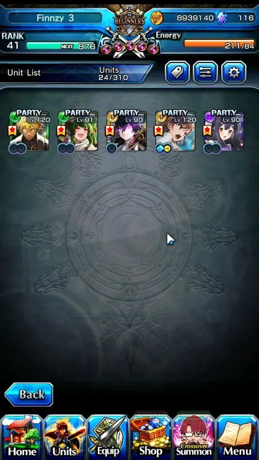 Grand Summoners Accounts Global|Rank 41|5 Ascend+2 TW|(WH Fen,M Misaka)+TW, image 5