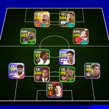 eFootball Accounts Legends & Iconic Players Android|PW 3097|Erling Haaland BigT,Wayne Rooney Epic,Sergio Aguero
