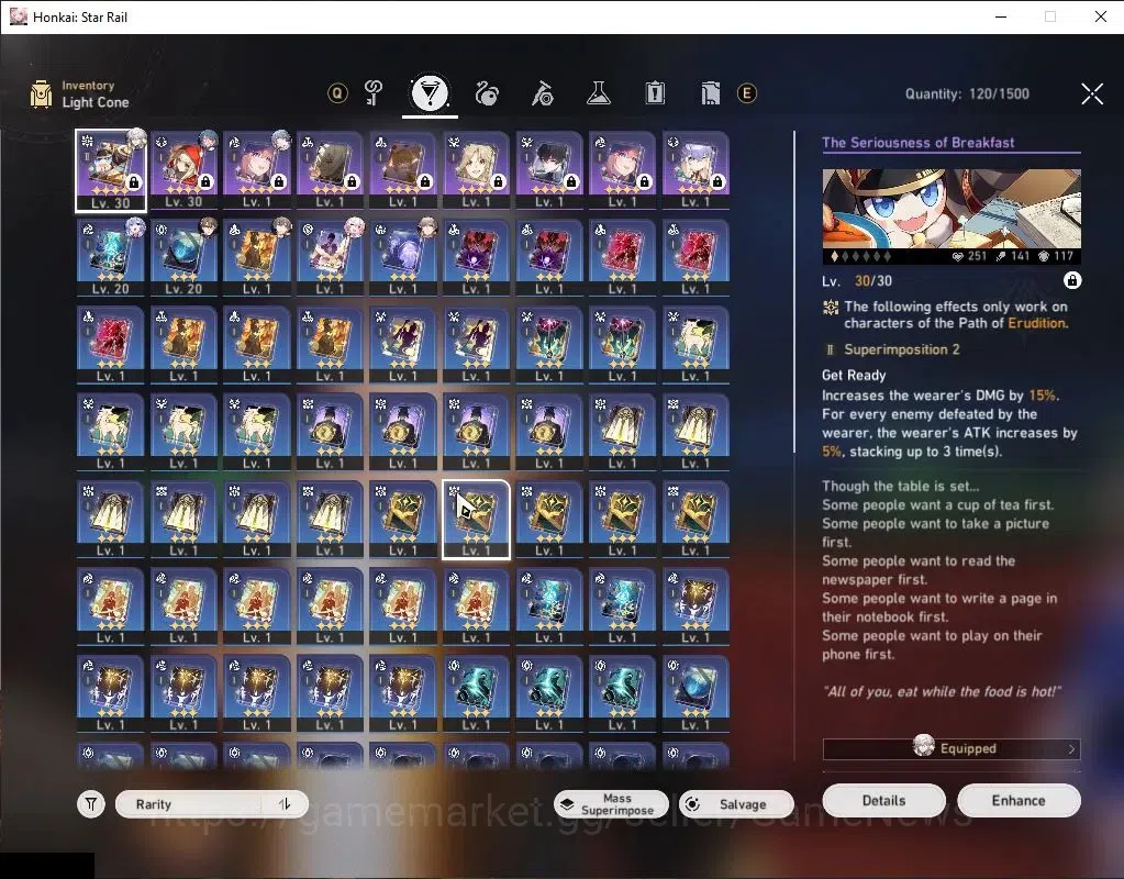 Honkai Star Rail Accounts Asia|TL 26|3 Limited| [Phainon,Robin,Jing Yuan] |X image 5