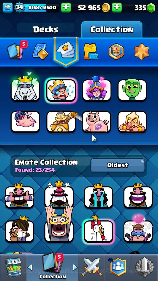 Clash Royale Accounts Lv 34|Trophy 7105|KTL 12|Limited Skin|Card 118|1 H image 15
