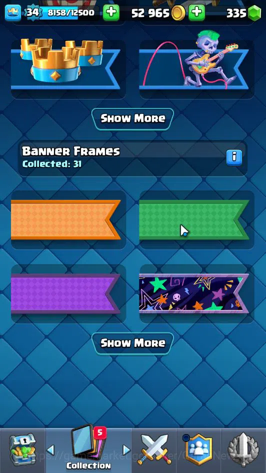 Clash Royale Accounts Lv 34|Trophy 7105|KTL 12|Limited Skin|Card 118|1 H image 17