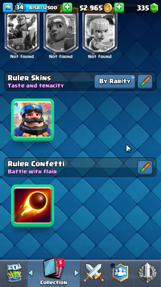 Clash Royale Accounts Lv 34|Trophy 7105|KTL 12|Limited Skin|Card 118|1 H image 20