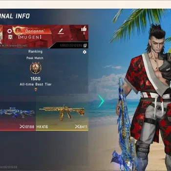 Blood Strike Accounts Others ASIA | 2 Eternal: M700-Seraph,MP7-Tidesong|1 TR Gun|1 Ultra Melee: The Iron-|3 Ultra Guns|9