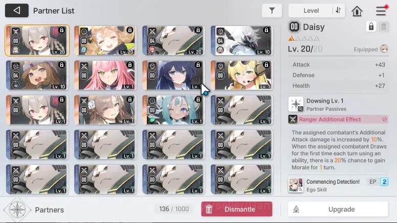 Chaos Zero Nightmare Accounts GLOBAL Lv21 | 3SSR MeiLin Luke Haru Nia 8 SR Partn image 4