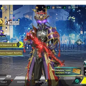 Blood Strike Collab Skin ASIA|ETERNAL ZERO-Oda|7 ULTRA[VAL,VOLT,DEagle,Vect image 1