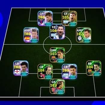 eFootball Accounts Legends & Iconic Players 5 MANAGER BOOSTER | LEGEND H DIOUF x EDEN HAZARD x S AGUERO x LIONEL MESSI,READY