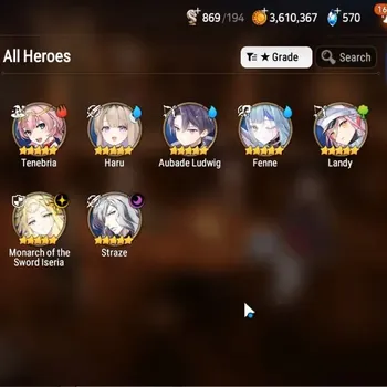 Epic Seven Accounts Starter Global|Unverif|Starter 2ML(Miseria,Straze)Haru Collab|PoH+Bless ON|Theater Untouch|Stove(ES1547Z)