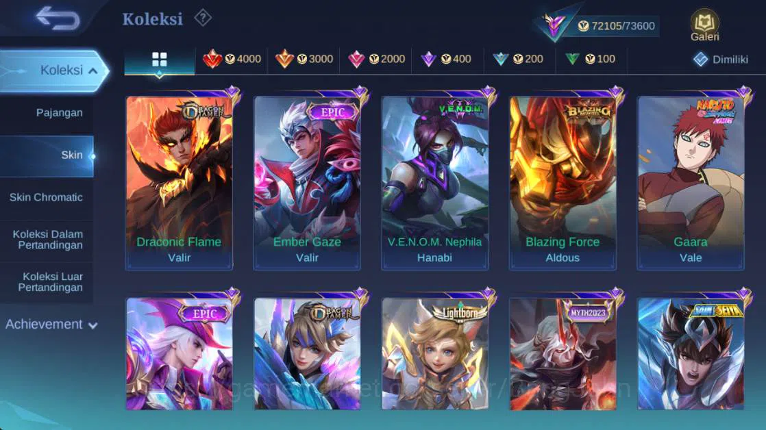 Mobile Legends: Bang Bang Accounts Global,Skin 272,Hero 131,LB (akai,kaja),Ann (haya, image 13