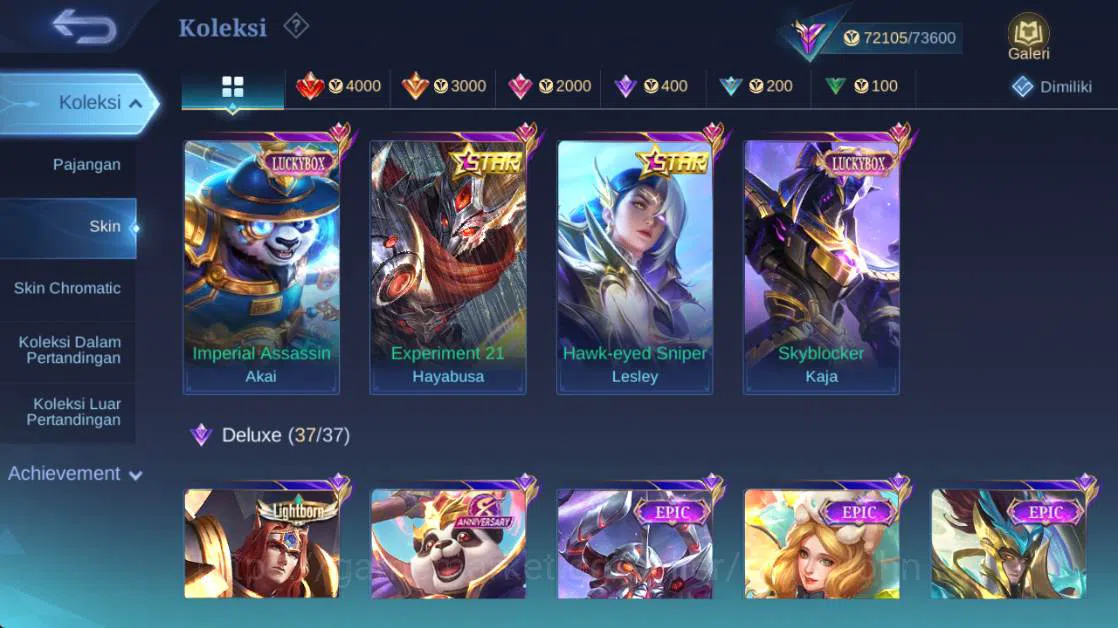 Mobile Legends: Bang Bang Accounts Global,Skin 272,Hero 131,LB (akai,kaja),Ann (haya, image 16