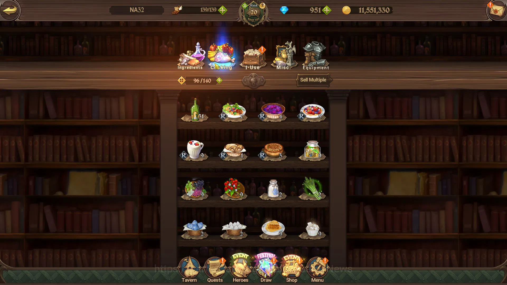 The Seven Deadly Sins: Grand Cross Accounts Global | Starter | 1M CC,Ch5 | 4 UR + 951 Gems | E image 5