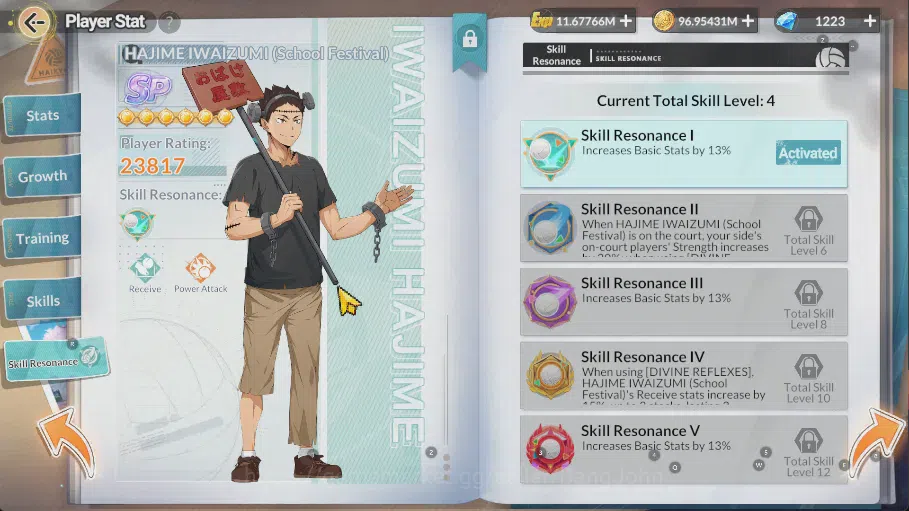 HAIKYU!! FLY HIGH Accounts SEA Lv60| 6SP [Kotaro Beach R2,ToruR1,KeijiR1,Waka image 13